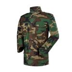 Men's Custom Woodland Camouflage Tactical Combat Jacket for Winter Outdoor