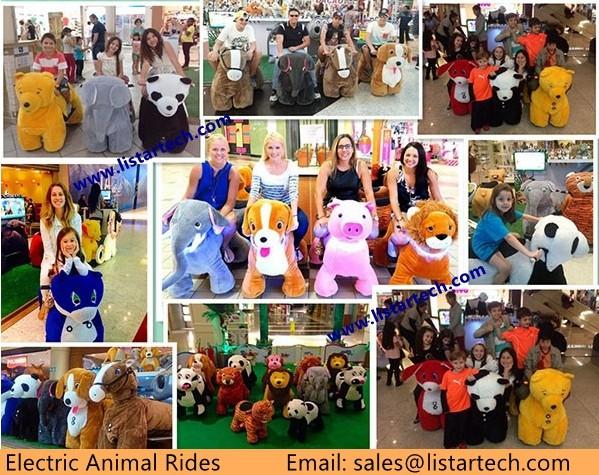 Coin Operated Walking Animal Battery Operated Ride Animal from China Wholesale