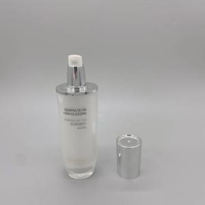 Quality Skincare Cosmetic Toner Bottle Oval Cylinder Plastic 100ml 120ml wholesale