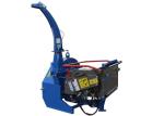 PTO Drive 7 Inch Wood Chipper High Performance With Hydraulic Oil Tank