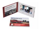 customized hard cover advertising gifts A4 size 10 inch LCD screen calendar