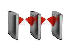 Quality Mechanism RS232 RS485 Communication Waist Height Turnstile wholesale