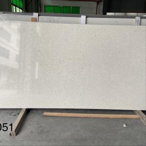 Quality Stain Resistant Beige 15MM Engineered Quartz Stone For Vanitytop wholesale