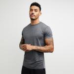 Summer Men Set Fitness Suit Short Sleeve T Shirt knitted Weaving