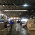 0.40KW High Speed High Volume Large HVLS Fans For Gym Mall