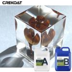 3D Effects Thick Cast Epoxy Resin Enhances The Natural Beauty Of Wood