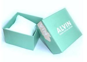 Quality Mint Green Wrist Watch Packaging Box Square Shape Packaging Boxes wholesale