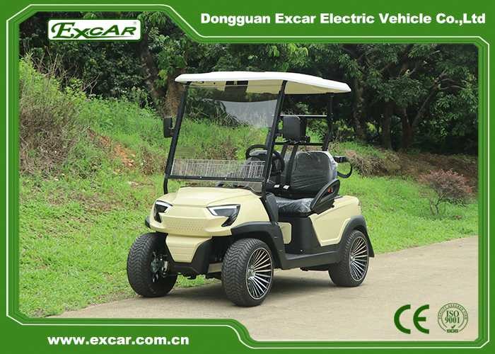 Excar Color Customized Electric Golf Cart 2 Seats Off Road Club Car