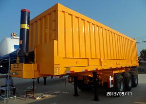 Quality Semi Trailer Tipper Truck 3 Axles 70Tons 25-45CBM for Mining / Construction wholesale