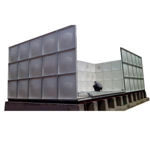 Quality Anti Rusted GRP Water Tank Modular Panel Weather Proof For National Defense Project wholesale