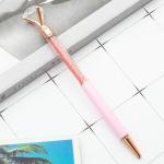Big Crystal Diamond Ballpoint Pen 1.0mm Fashion Shiny Metal Gift Ball Pen