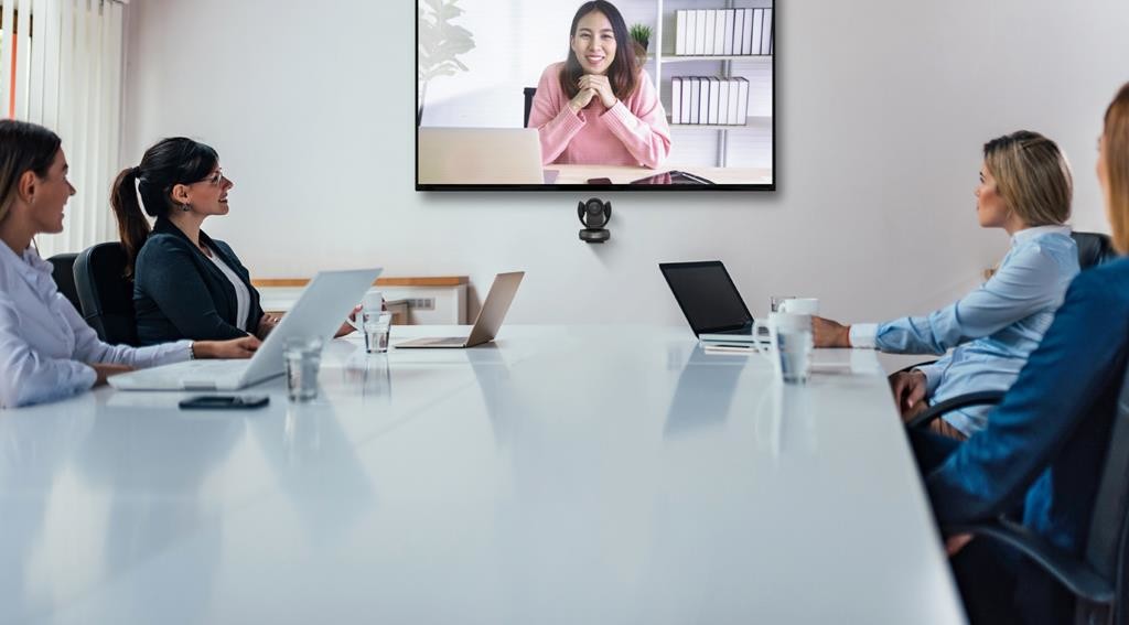 Wireless Conferencing Support Collaboration In Hybrid Meeting Hybrid Education