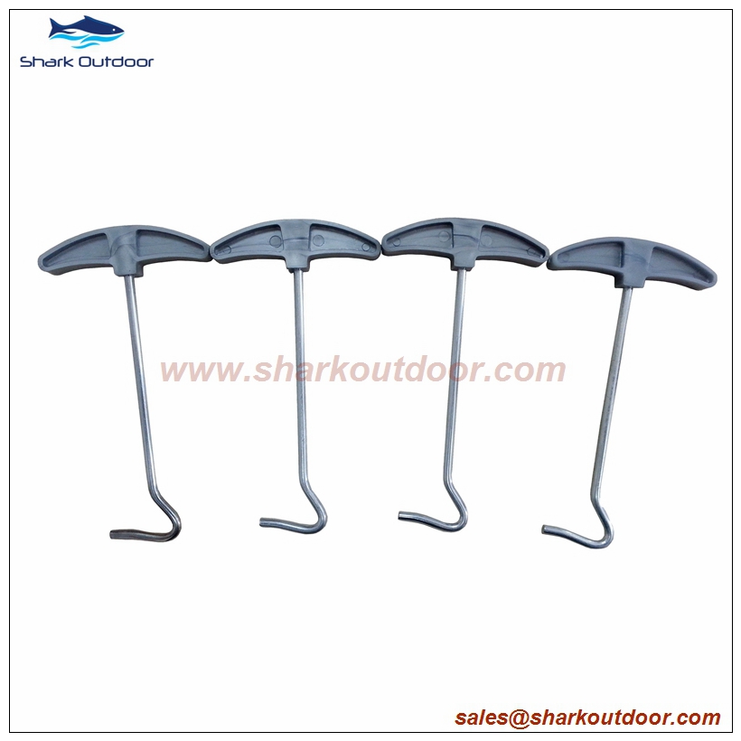 Steel tent peg puller tent stake extractor 