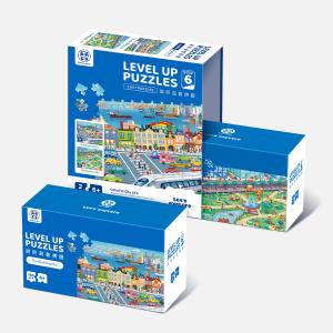 Quality Level 6 Colorful City Life Educational Puzzles Toys For Kids Ages 5 Up wholesale