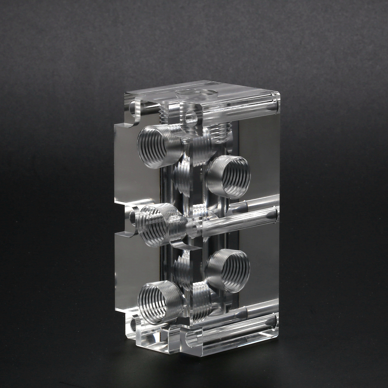 CNC Plastic PMMA Machining Rapid Prototyping Lightweight 0.01mm Tolerance