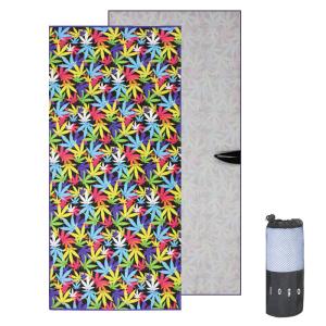 Quality Wearable Quick Dry Sublimation Microfiber Beach Towel For Surfing wholesale