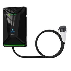 Quality 7KW 11KW 21KW Black Wall-Mounted Electric Vehicle AC Charging Pile wholesale