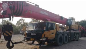Quality Sany STC1000 Used Truck Crane 100 Tons 350kw/1800 Rpm Rated Power wholesale
