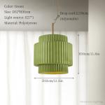 Wabi Sabi Pendant Light White Resin Chandeliers Dining Room Hanging Lamp(WH-AP