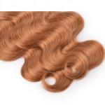 100% Virgin Ombre Hair Weave Body Wave Brown Color Free Shipping