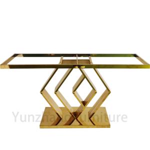 Quality Console Table With Gold Base Hotel Furniture wholesale