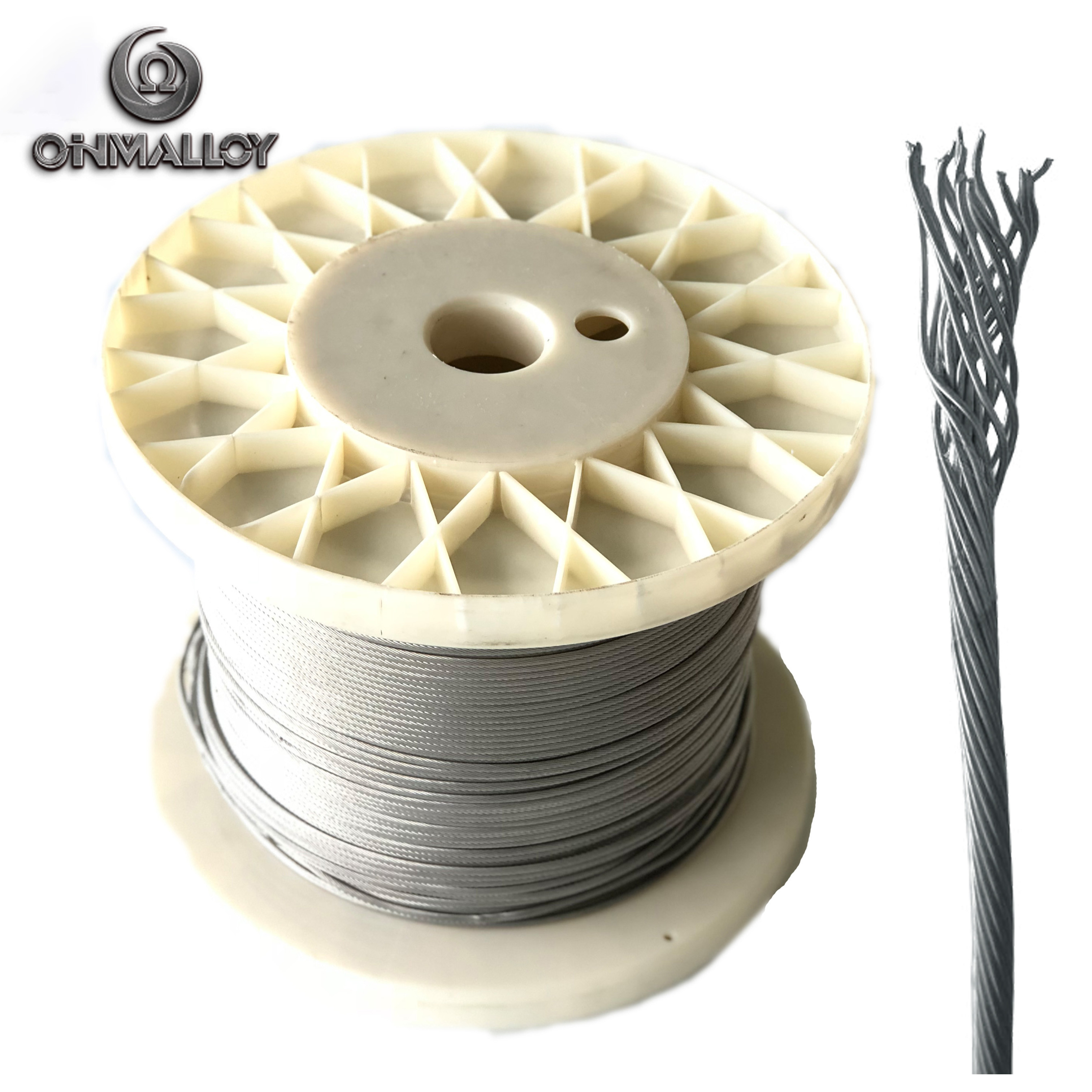 NiMn2 NiMn3 NiMn5 Alloy Wire Nickel Manganese Alloy