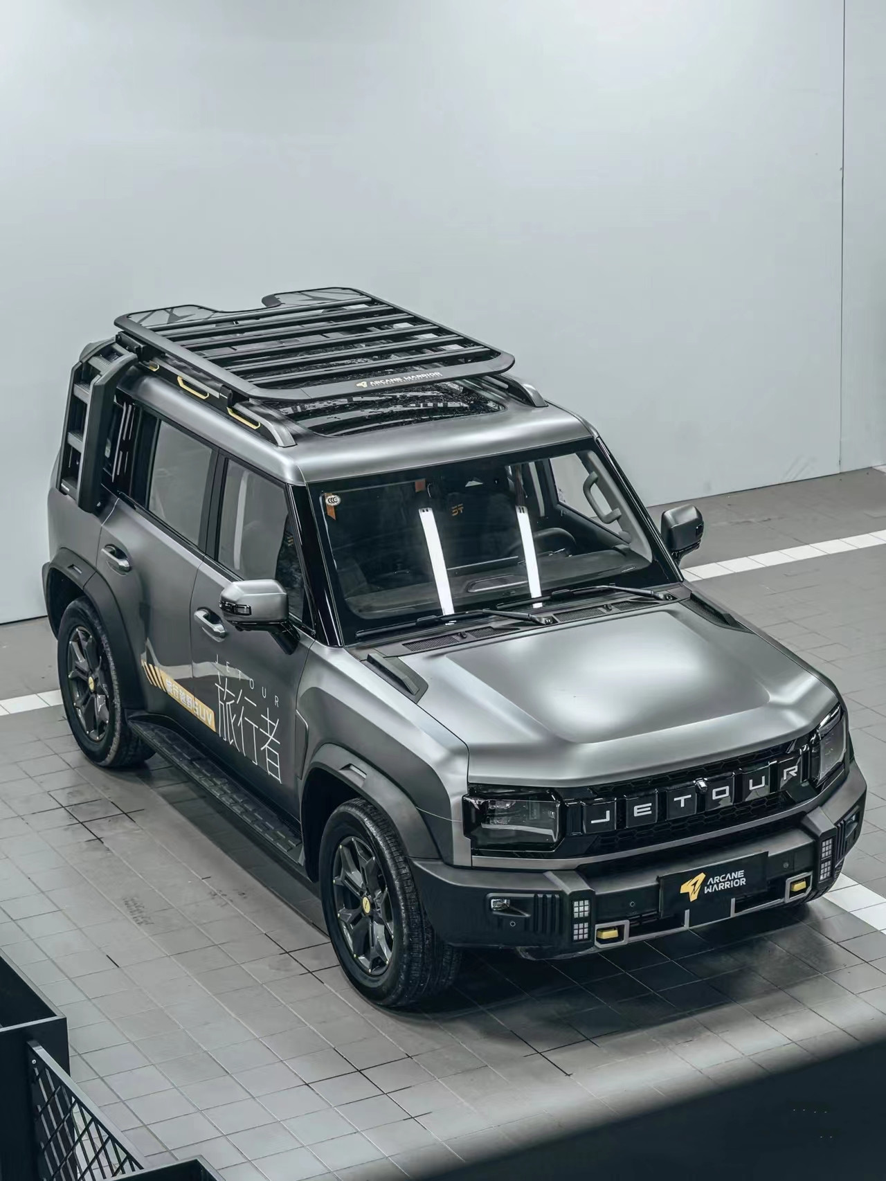 2024 Chery Jetour Traveler SUV Dark Interior Turbo Engine AWD Drive Black Knight Modified Car for Off-Road Fun and Travel