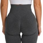 Seamless yoga pants buttocks breathable yoga clothes tight high-waisted sports