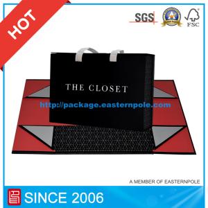 Quality Black Foldable Box, Folding Box, Paper Gift Box wholesale