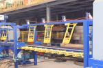 Sawmill woodworking log cutting twin blade vertical saw machine With Auto