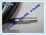 Red camera Ethernet cable Lemo 9pin to RJ45 male cable