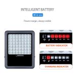 300w Outdoor Ip65 Solar Powered Flood Lights With Timer 2835 Smd Chips