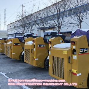 Quality 60kw Road Construction Vehicles XCMG Skid Steer Wheel Loader XT760 With Shovel Brush Snowplow wholesale