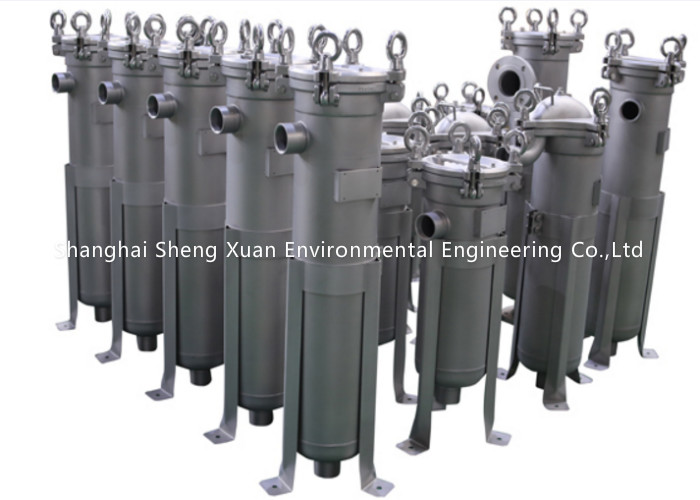 Flange Connected 12m2 840T/H Beer Bag Filter Housing