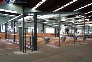 Quality Customized Steel Poultry House , Prefab Chicken House For Layer Broiler Farming wholesale
