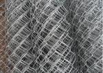 Multi PVC Color Driveway Chain Link Fencing With Steel Iron Wire Materials