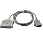 GE Marquette MAC EKG Trunk Cable 12leads 2104723-001 22341809 AHA IEC 2.4M DB15