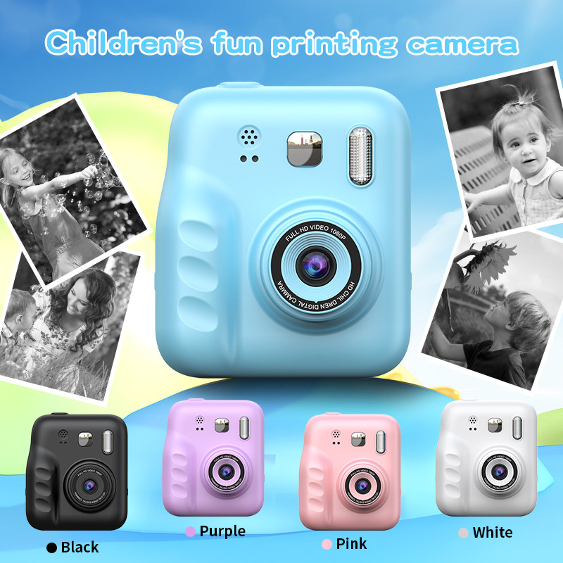 2.0-inch LPS Children's Printing Camera 1080P Video Y300H Wirelessly Thermal Printer