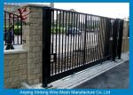 Various Size Residential Sliding Gates , Industrial Sliding Gates Safety