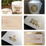60cmx100m Transparent UV Film Gold Silver White Ab Pet Film Printing Dtf UV Pet