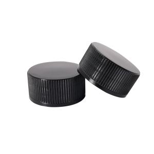 Quality Medicine Bottles 28/405 Plastic Screw Cap With Stripe Edge wholesale