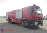 Imported Chassis 6x4 Drive Water Tanker Fire Truck Loaded 12000kg Water Foam