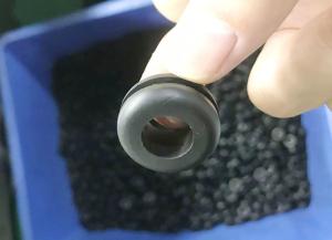 Quality Double Sided Rubber Grommets Plugs Wear Resistant 9-13 MPa For Panel Hole wholesale