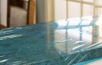 75micron 100m Anti Damage Water Proof Black Marble Floor Protective Film