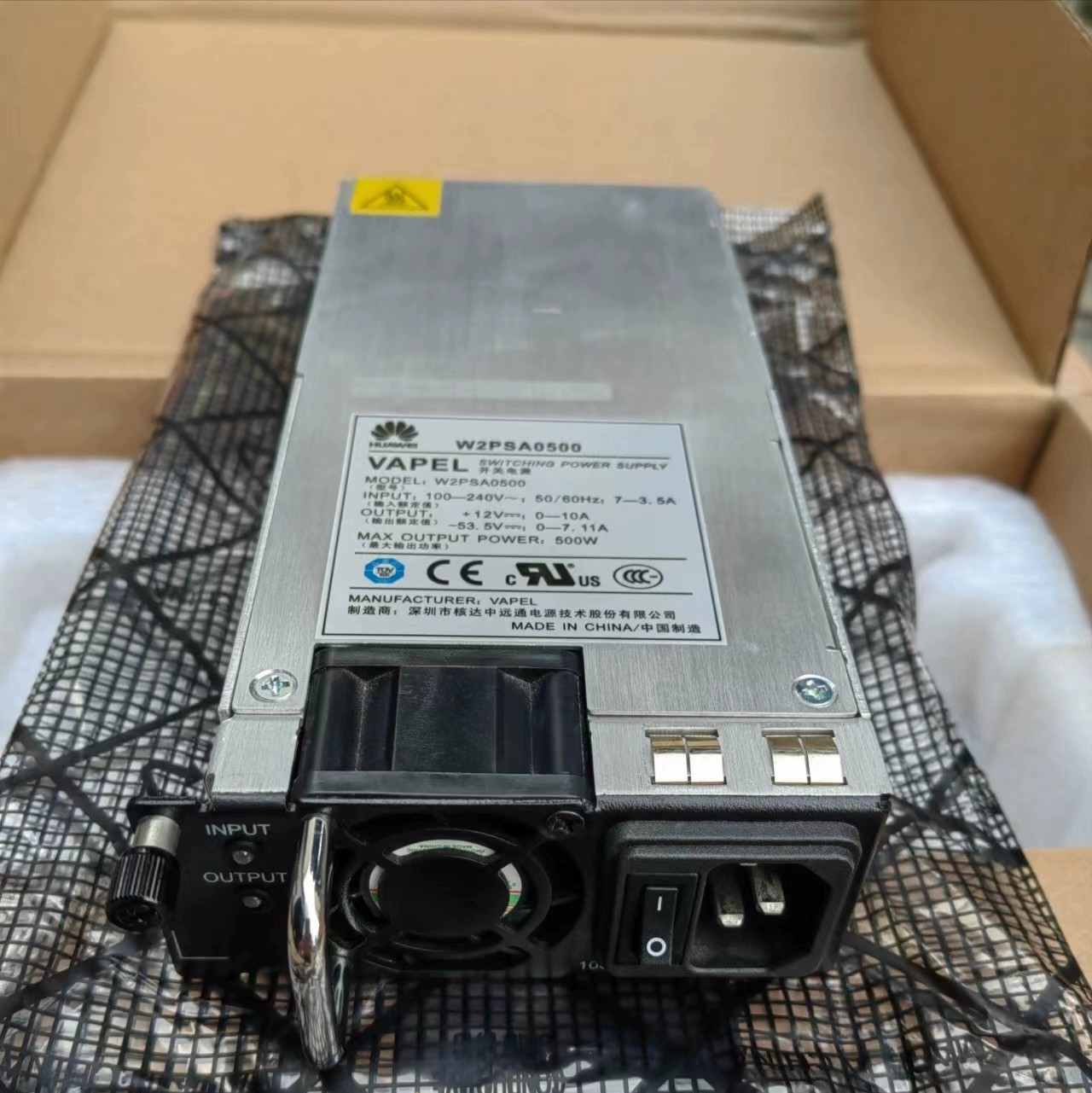 HUAWEI VAPEL W2PSA0500 Switching Power Supply AC Power Module