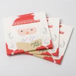 Custom Print Santa Claus Christmas Paper Napkins Party Supplies Set