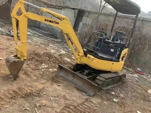Quality Used earth moving machinery crawler excavator 2 ton high quality mini excavator Komatsu pc 18 MR wholesale