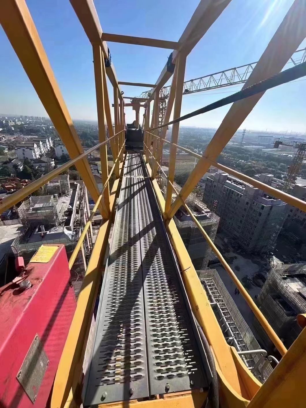 in 21, Zoomlion 7025-12 Tower Crane Hot Selling Model for Sale