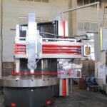 C5125 Metal Cnc Vertical Turret Lathe Single Column Metal Processing
