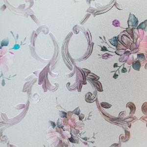 Quality Gardenia Textured Stained Glass Window Film PVC Waterproof Window Film wholesale